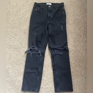 Abercrombie & Fitch The ‘90s straight ultra high rise jeans Size 27/4r